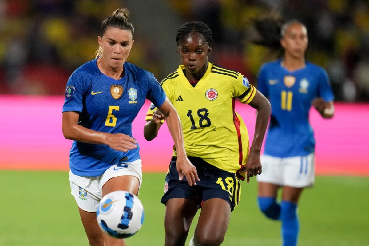 Así va el primer tiempo de Colombia ante Brasil