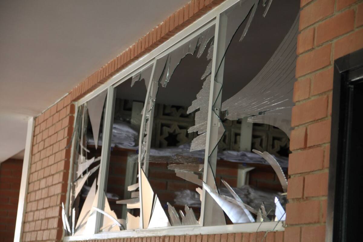 Afortunadamente los alumnos y trabajadores de las instituciones resultaron ilesos. Jorge Payares