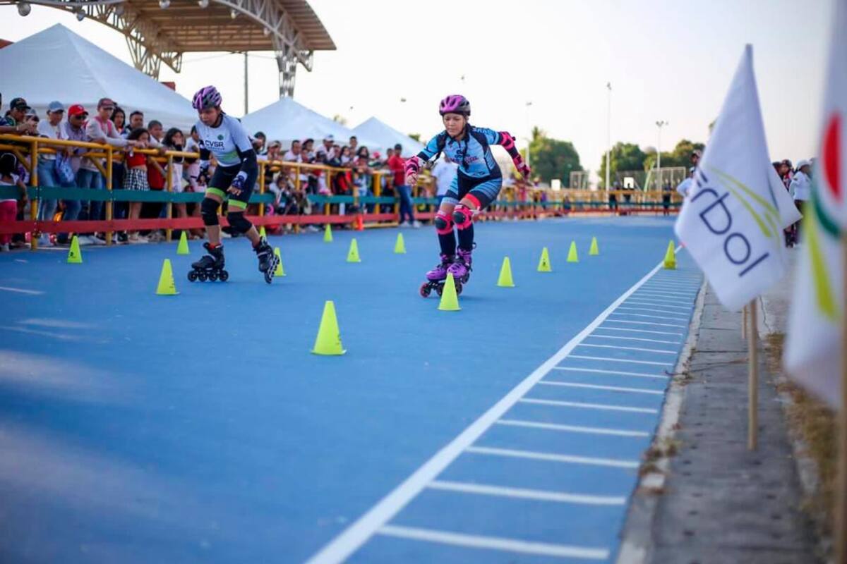 Comenzó el festival de patinaje Copa La Candelaria con grandes presencias