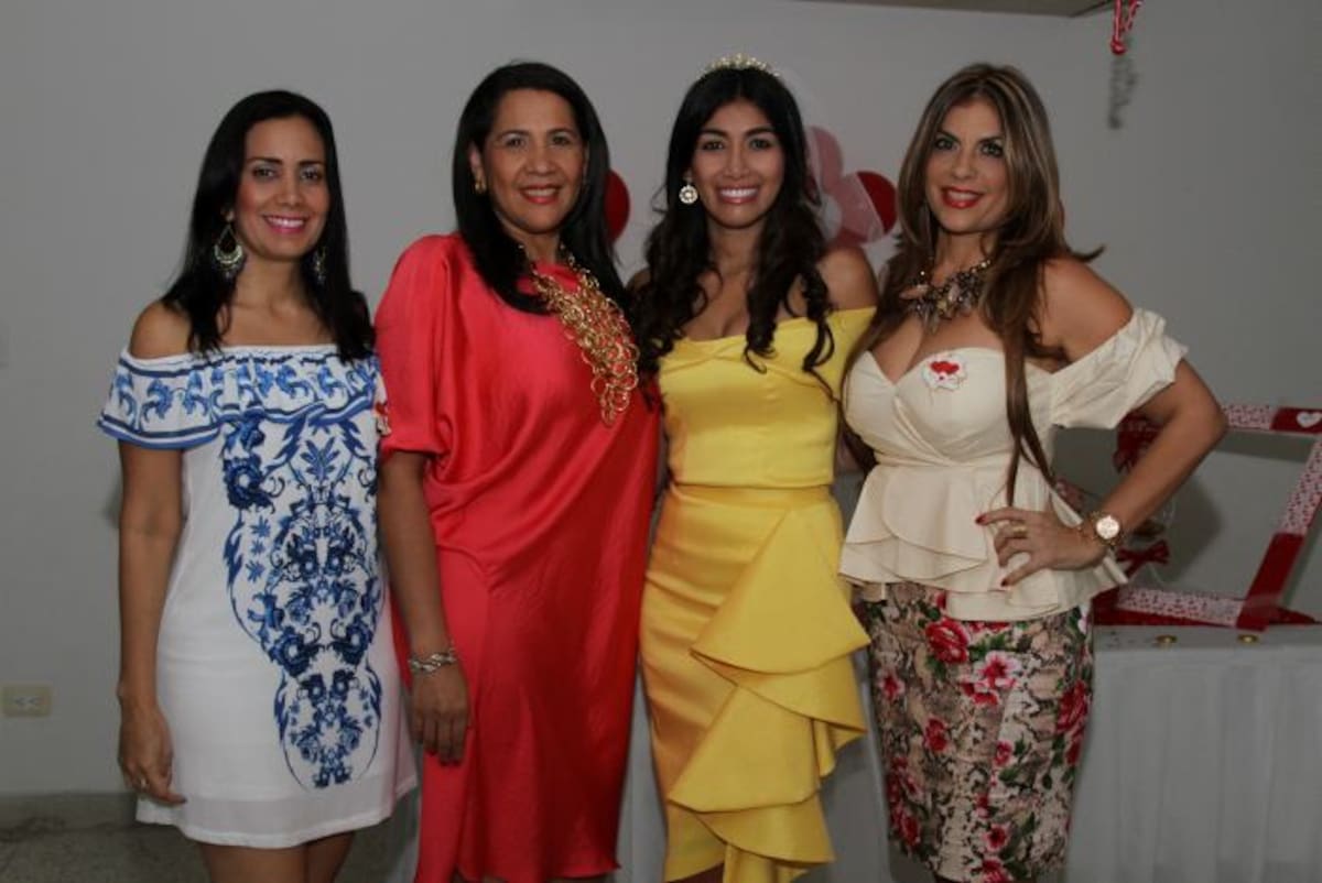 Ana Milena de Sierra, Delia Martelo, Luz Marina Guerra y María Luisa Brochet. MARUJA PARRA - EL UNIVERSAL