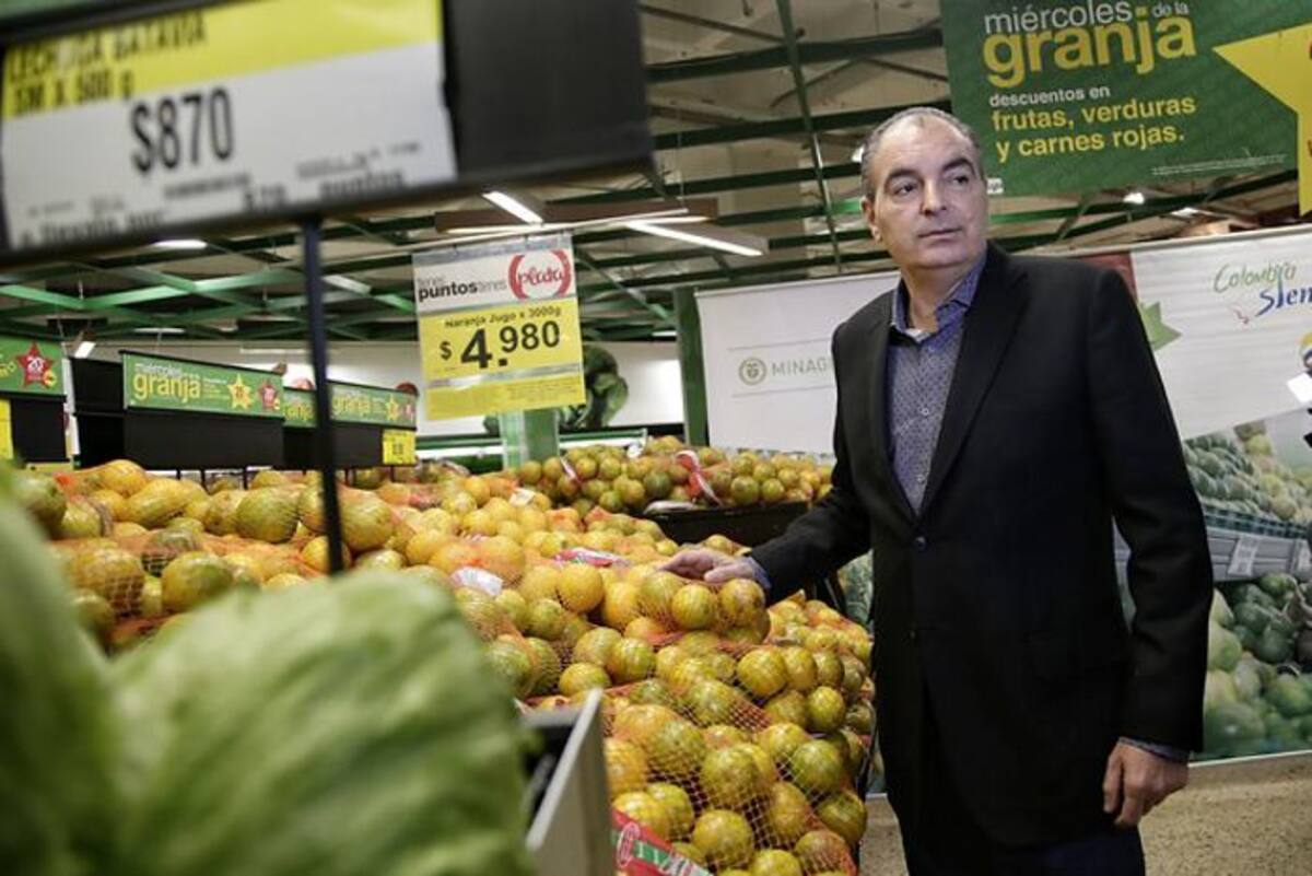 De acuerdo con el ministro Irragori, el congelamiento de los precios complementa los esfuerzos del ministerio en materia de siembra. //Colprensa.