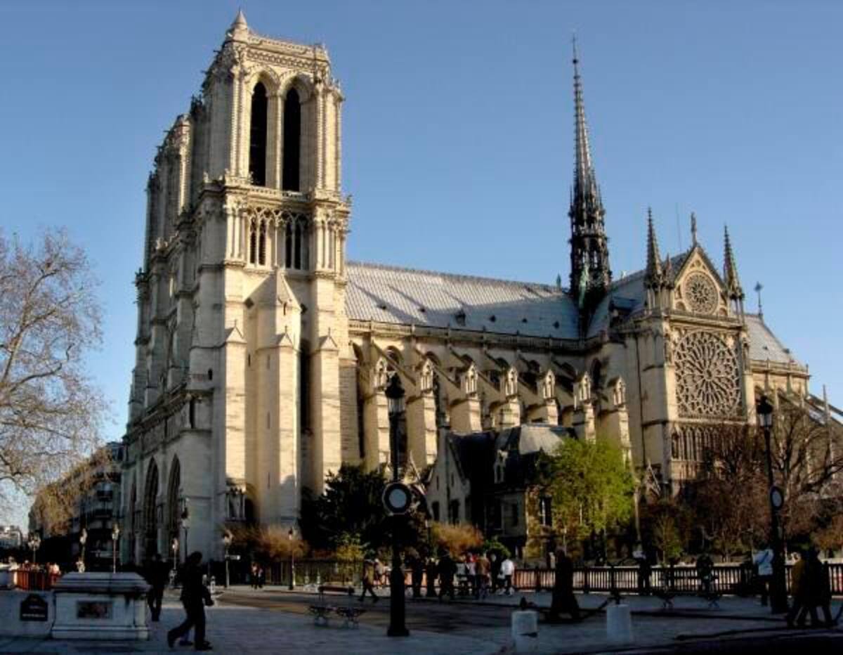 La catedral de Notre Dame de París.
