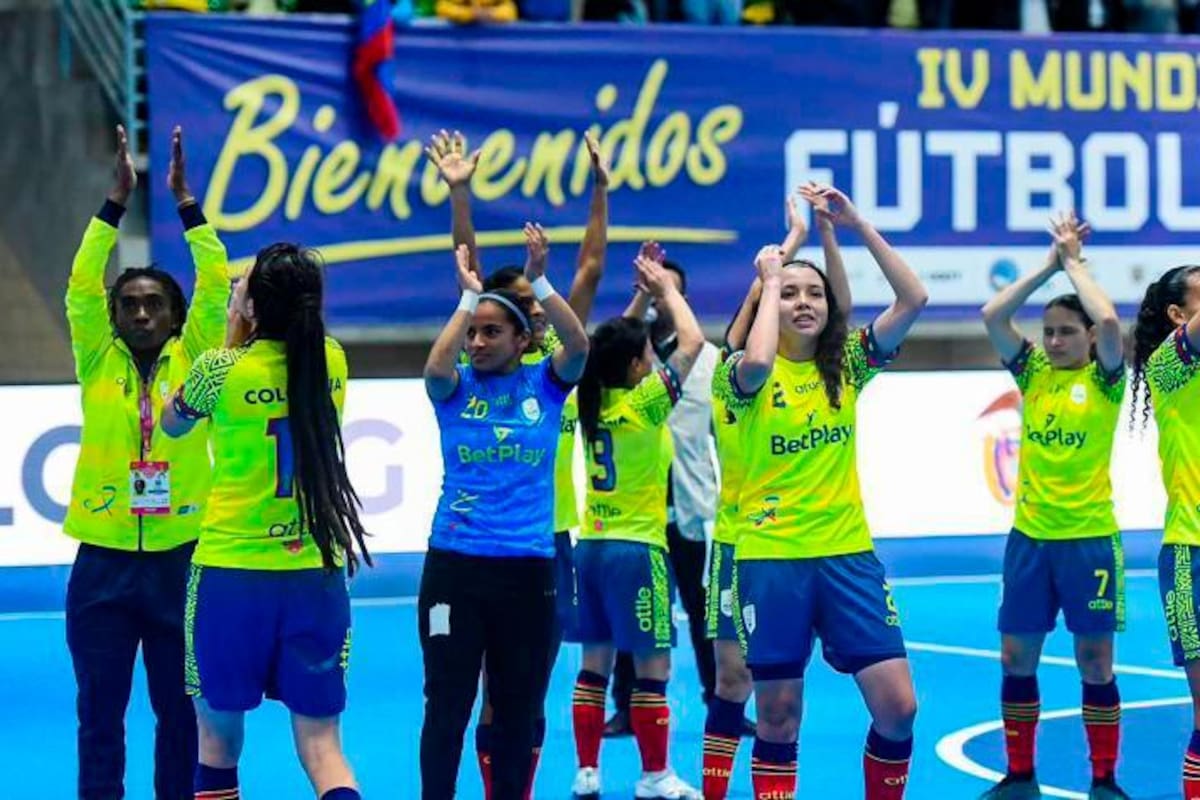 ¡Con 12 goles! Colombia, campeona del Mundial de Fútbol de Salón Femenino