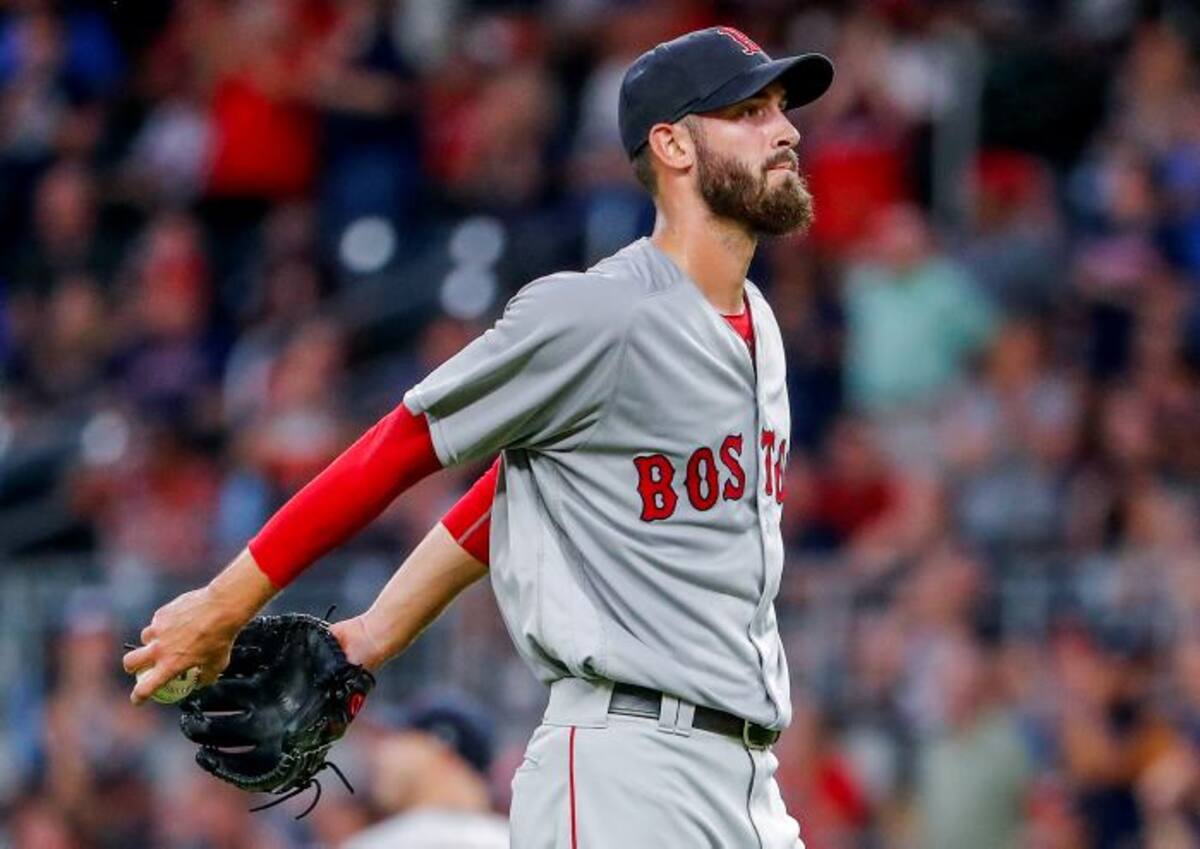 Rick Porcello, lanzador inicialista de los Medias Rojas de Boston. EFE