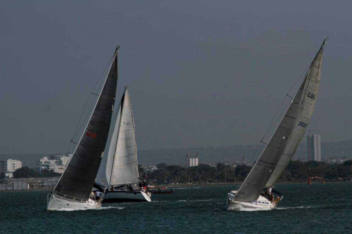 Más de 10 embarcaciones hicieron presencia. / Foto: Óscar Díaz.