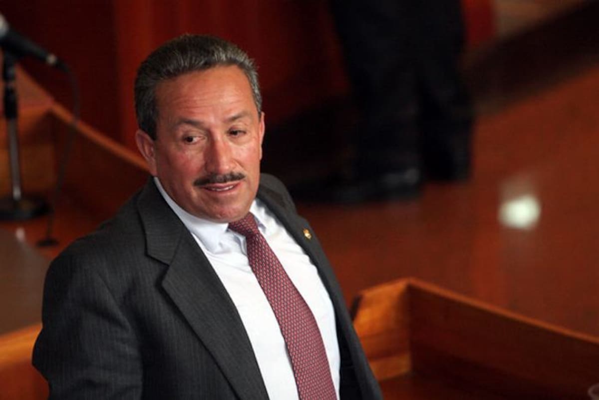 Hugo Aguilar, exgobernador de Santander. COLPRENSA