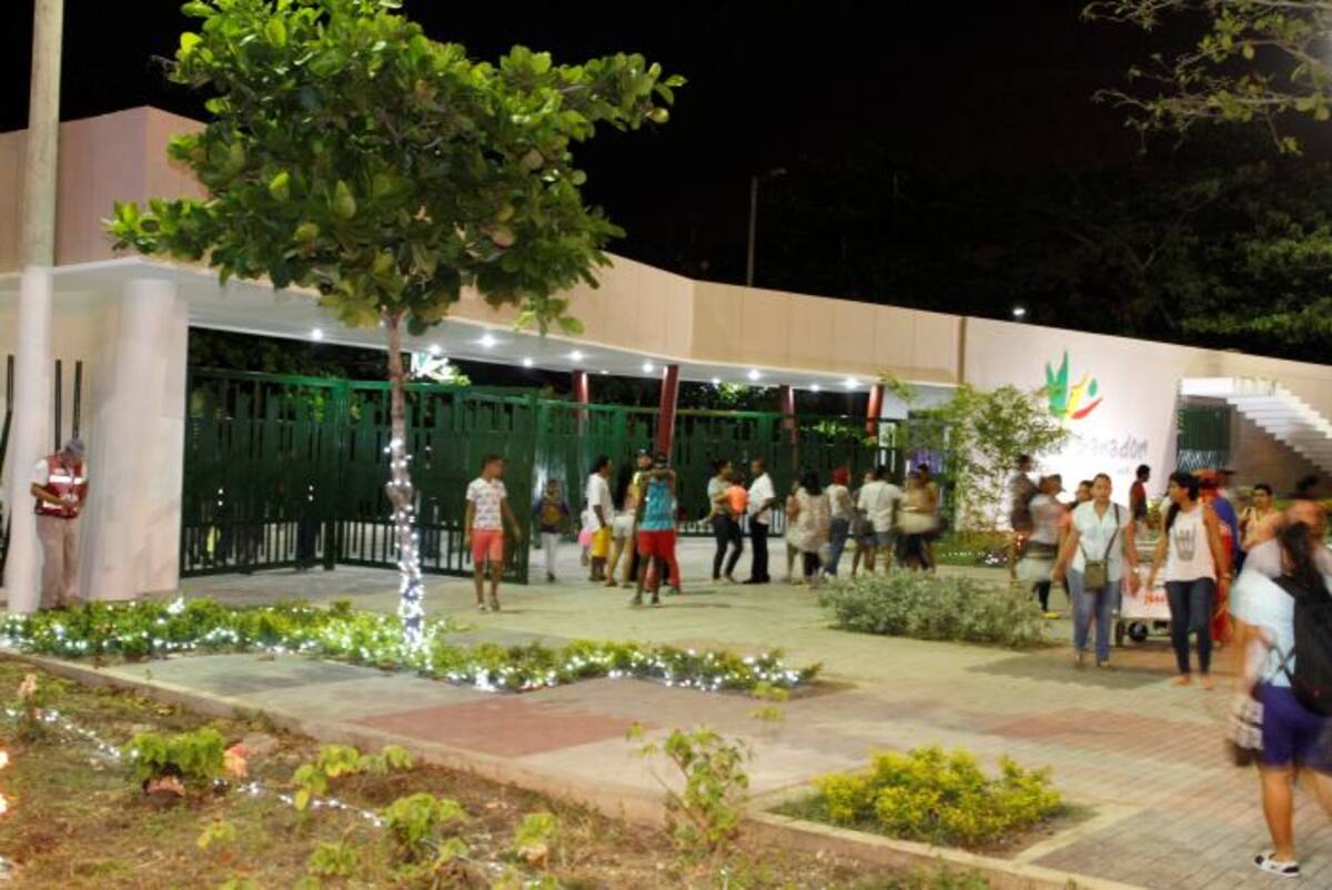 Entrada al Parque Espíritu del Manglar. Luis Aparicio