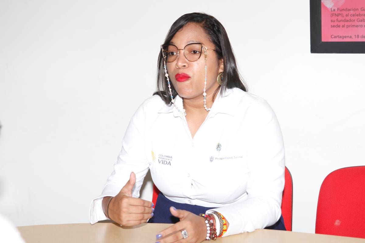 María Alejandra Benítez, directora regional Bolívar de Protección Social. // Óscar Díaz - El Universal