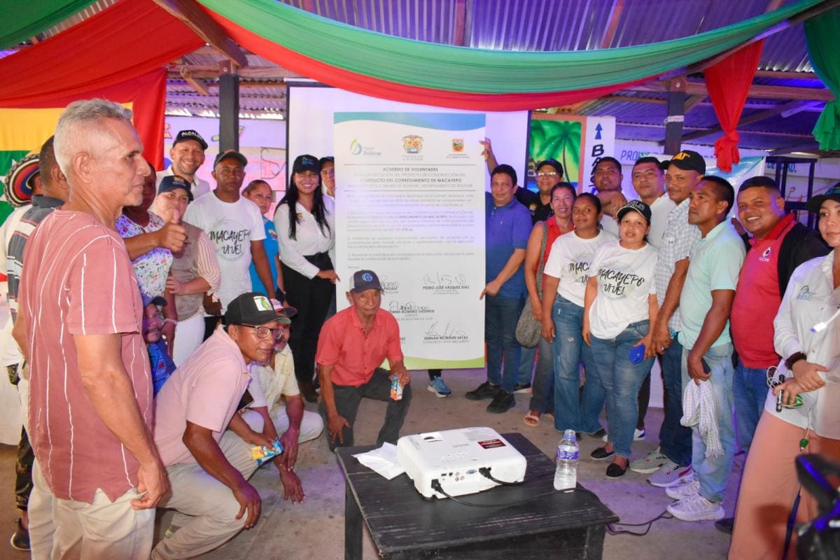 Gobernación de Bolívar invertirá $4.014 millones en el acueducto de Macayepo