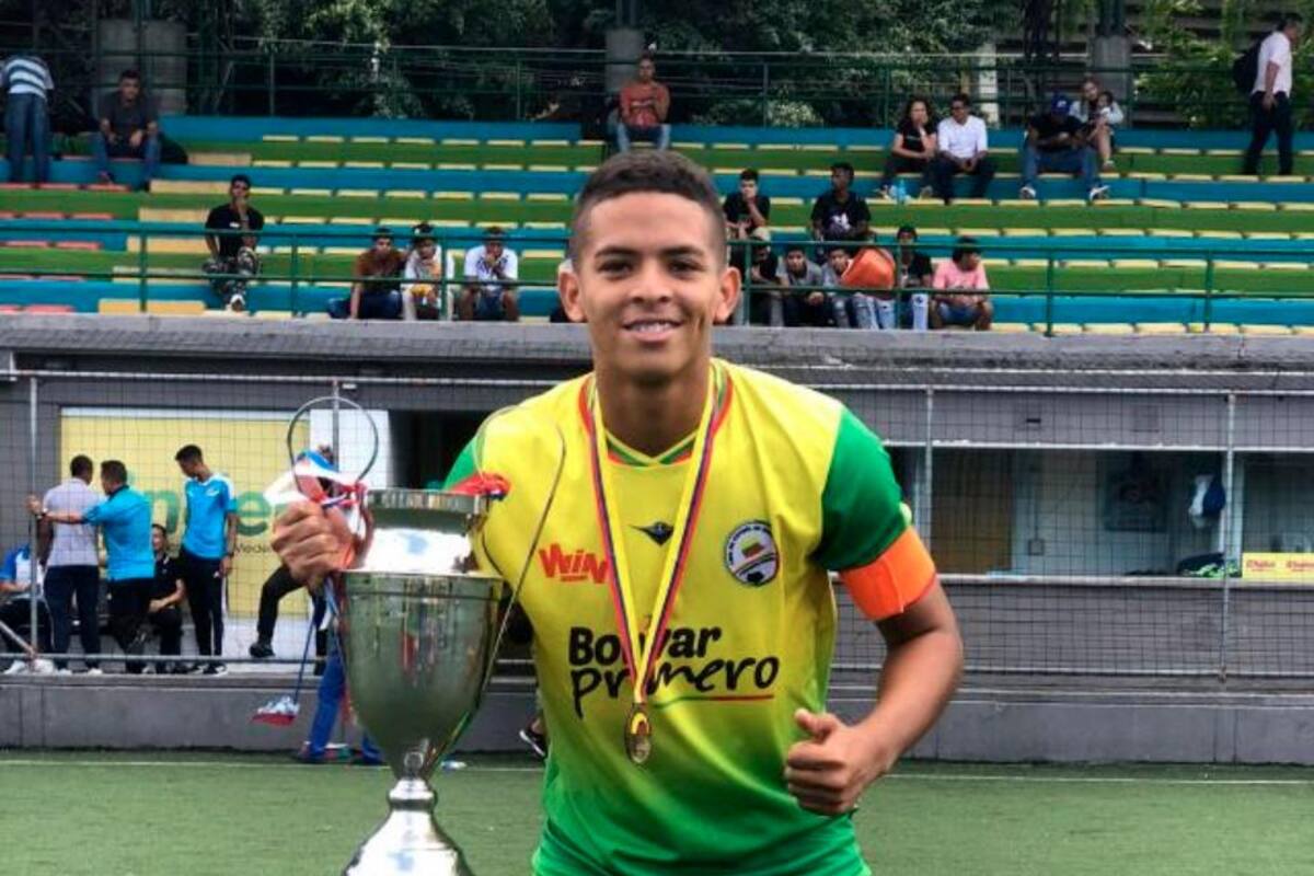 Wilson Tilves, el líder y crack de la selección Bolívar de fútbol sub-21