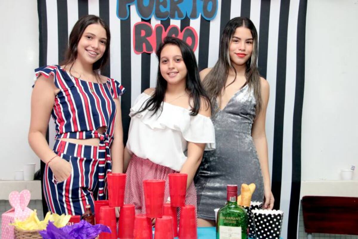 Valentina Guzmán, Angélica Patiño y Ana Gabriela Soto.