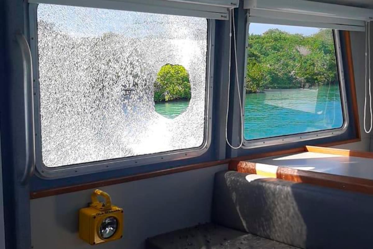 Atacan en Cholón a personal de la Capitanía de Puerto de Cartagena