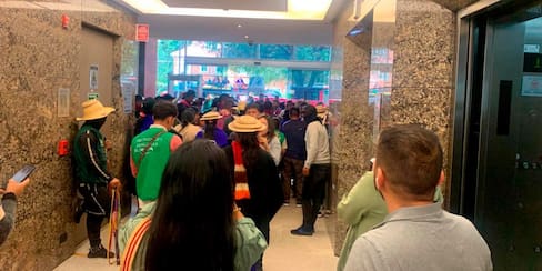 “Ingreso a la fuerza en Semana no representa a la minga”: indígenas