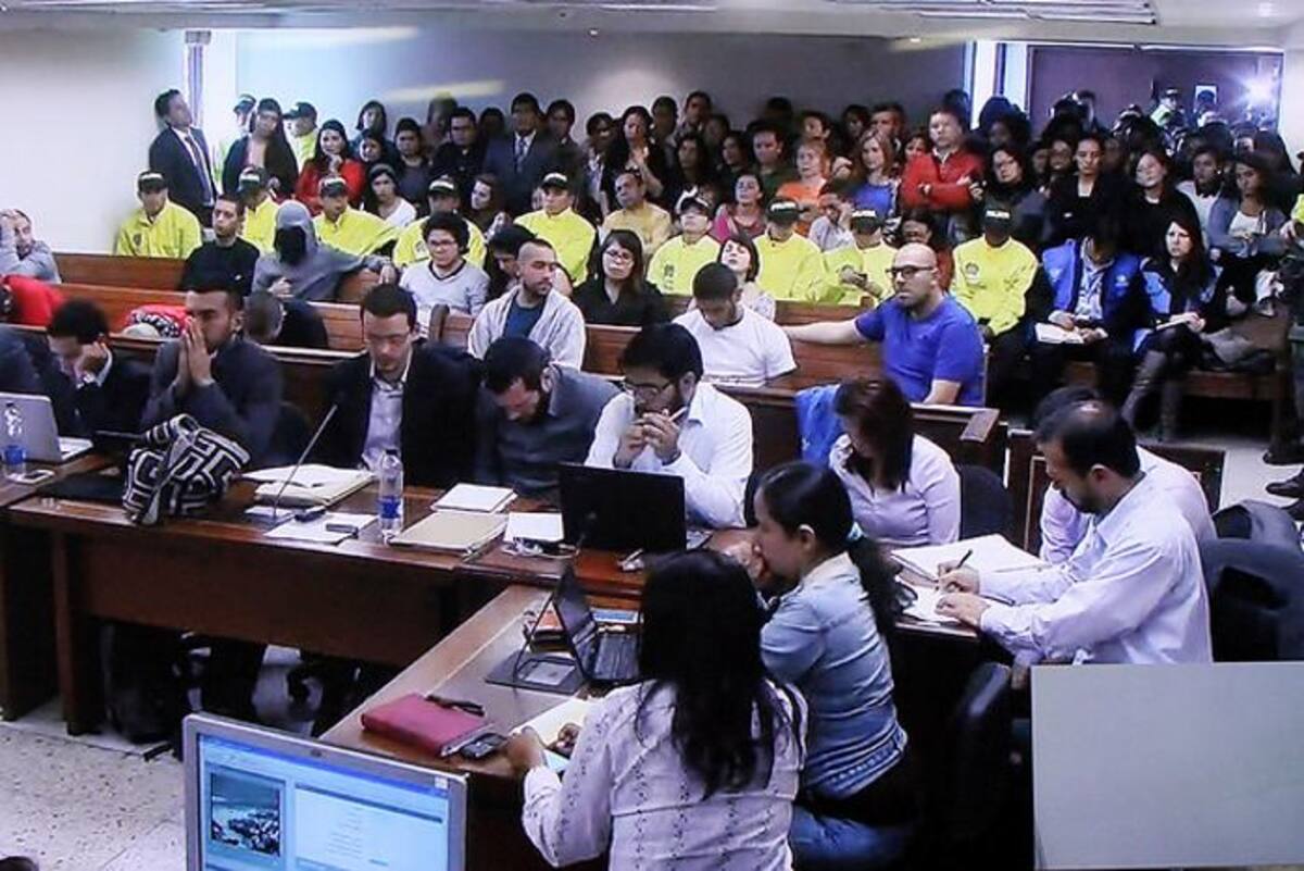 En la decisión de segunda instancia se anuló el fallo emitido por la jueza 72 de Control de Garantías, dictada el pasado 28 de julio. Archivo - Colprensa