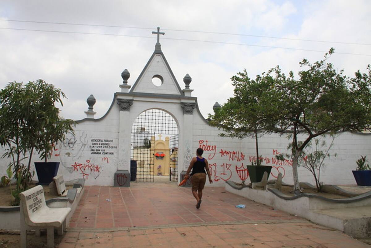 Cementerio Central de Soledad, Atlántico. COLPRENSA - JORGE PAYARES NIETO
