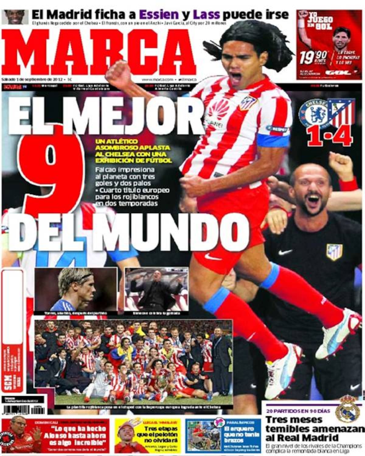Portada de Marca. MARCA.