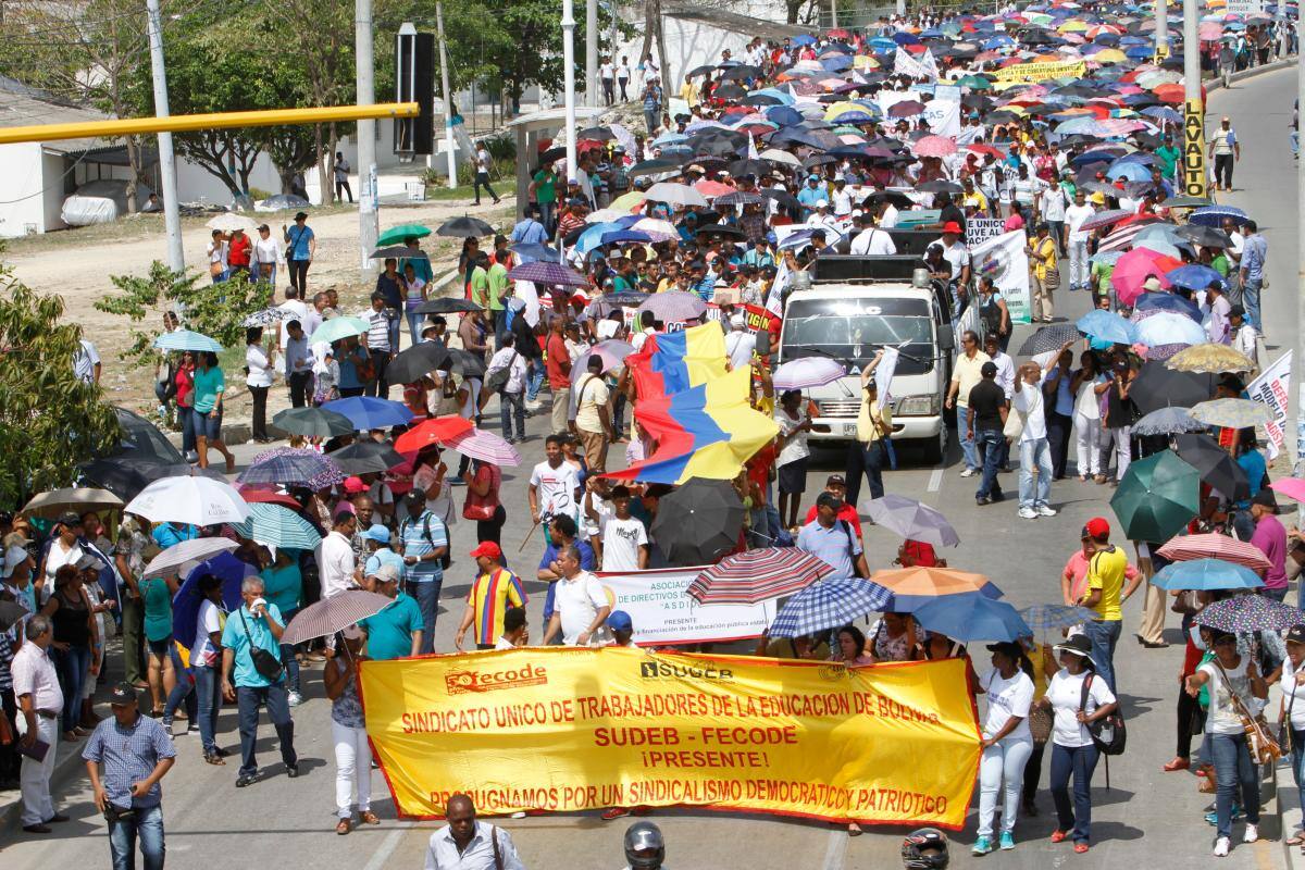 ¿Prohibir el paro de maestros? Esto opinan los docentes de Cartagena y Bolívar