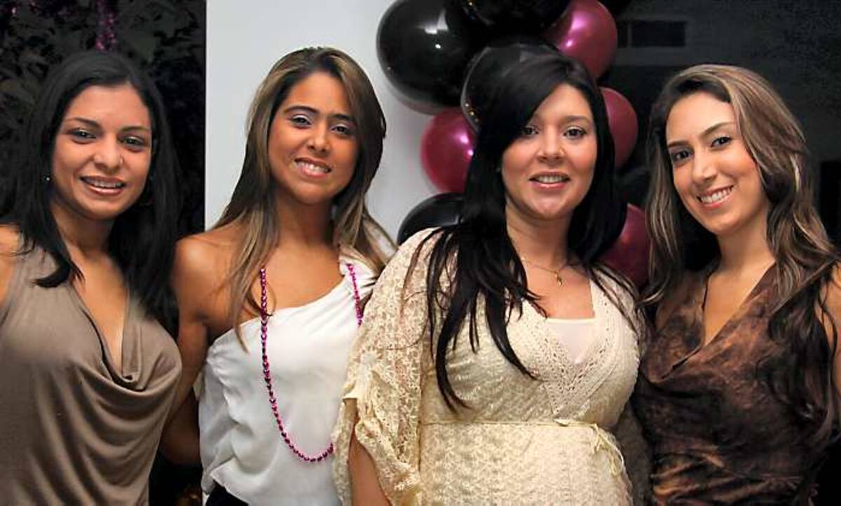 María Cecilia Burgos, Tatiana Visbal, María Paulina Osorio y María Antonia Vélez.