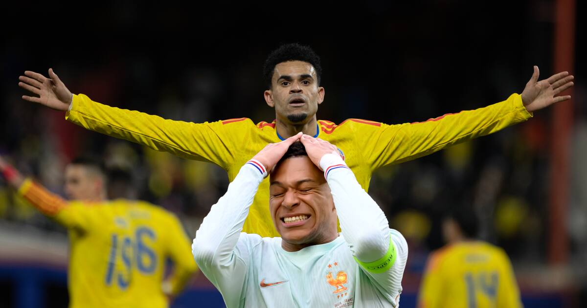 France, with reserves, faces a Colombia full of doubts