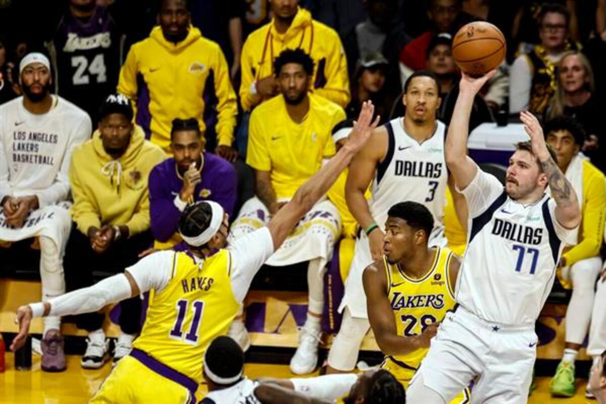 En un partidazo, Mavericks vencen a los Ángeles Lakers