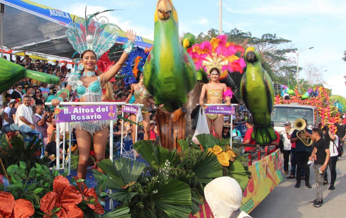 María Alejandra Lugo Gámez, candidata del barrio Altos del Rosario. // Manuel Santiago Pérez.