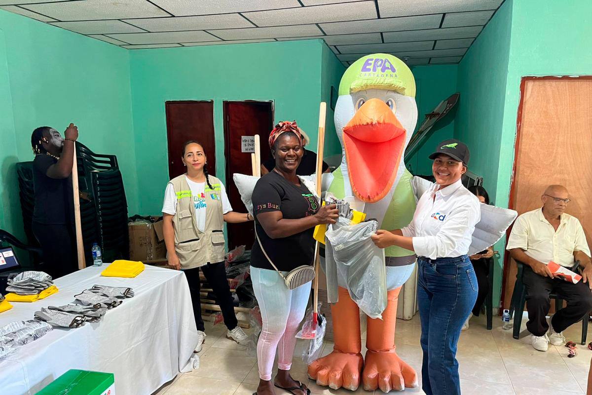 Se crea primer grupo de Guardianes de los Caños en barrio Boston de Cartagena