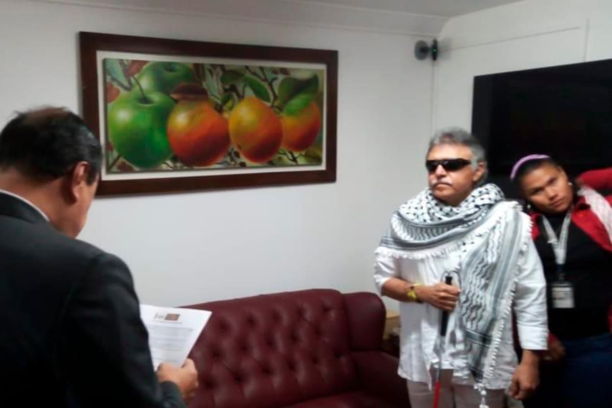 Jesús Santrich ya es congresista de la República