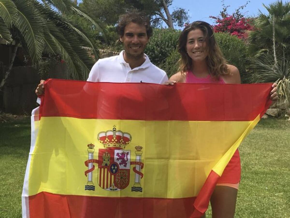 Los españoles Nadal y Muguruza estarán en la cima del tenis mundial. EFE