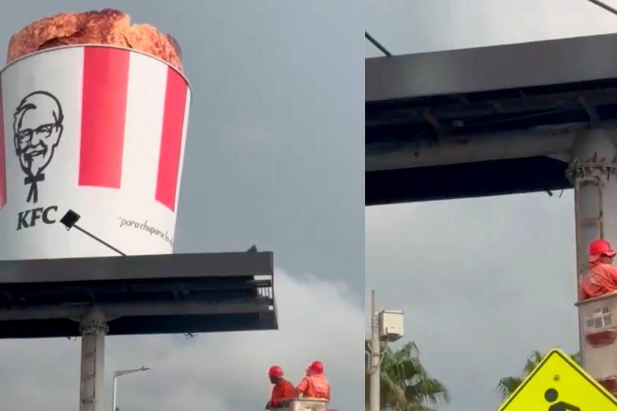 ¡Fin del “bote de pollos”! Inició el desmonte de la publicidad