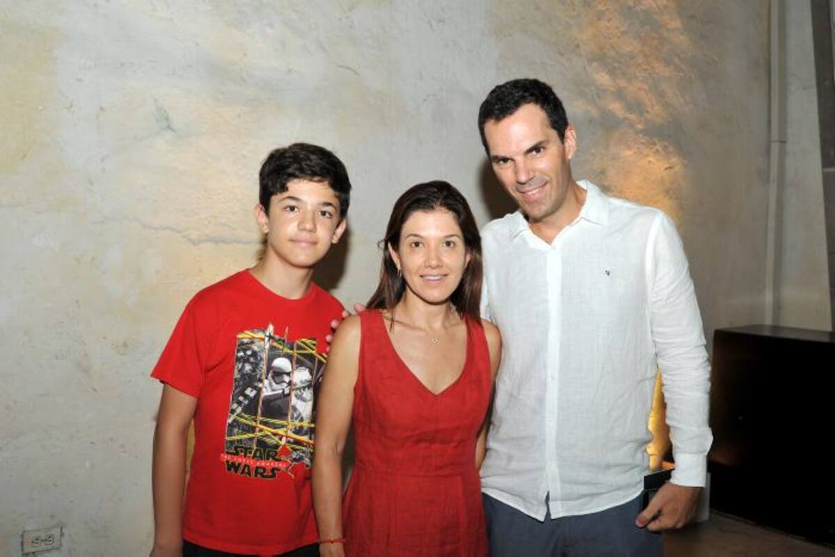 Felipe Geis, Danielle Geis y Alejandro Geis. CORTESÍA