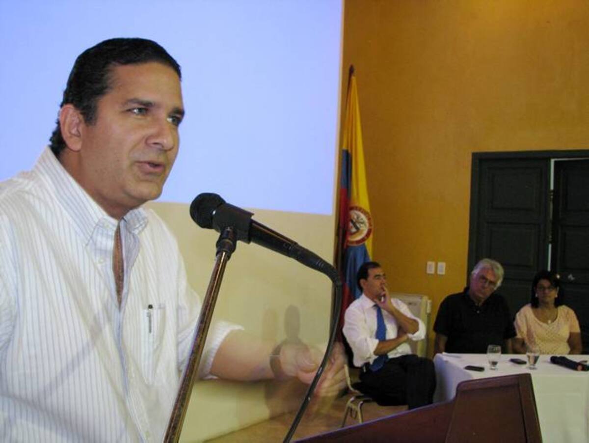Juan Carlos Gossain, gobernador de Bolívar. Prensa Gobernación de Bolívar