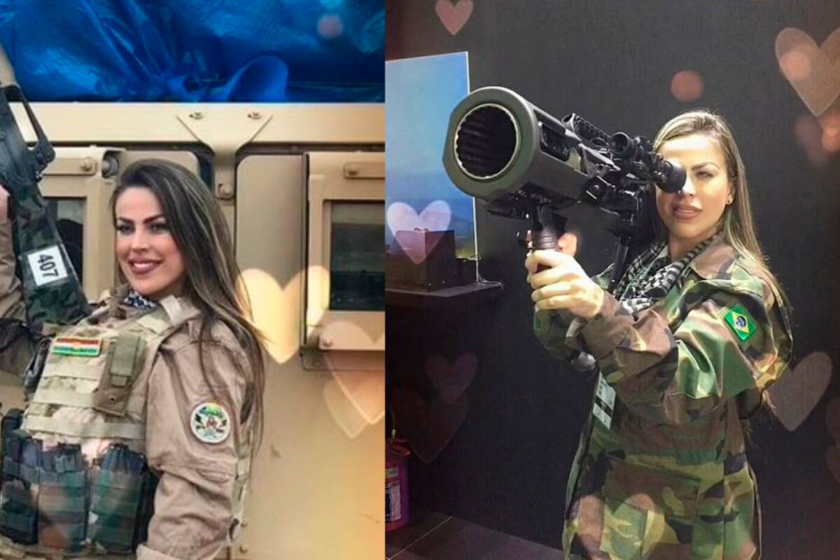 Muere modelo brasileña que se unió como voluntaria a las fuerzas ucranianas