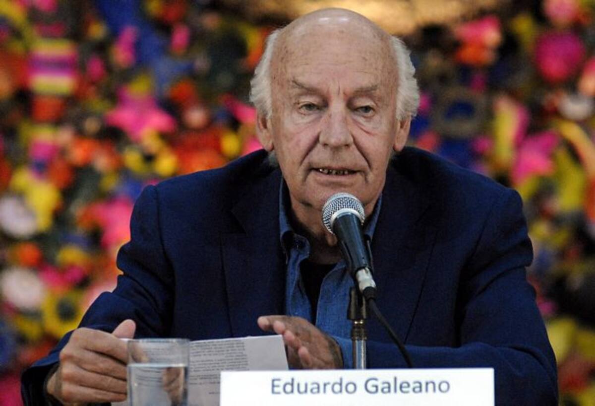 Eduardo Galeano. COLPRENSA