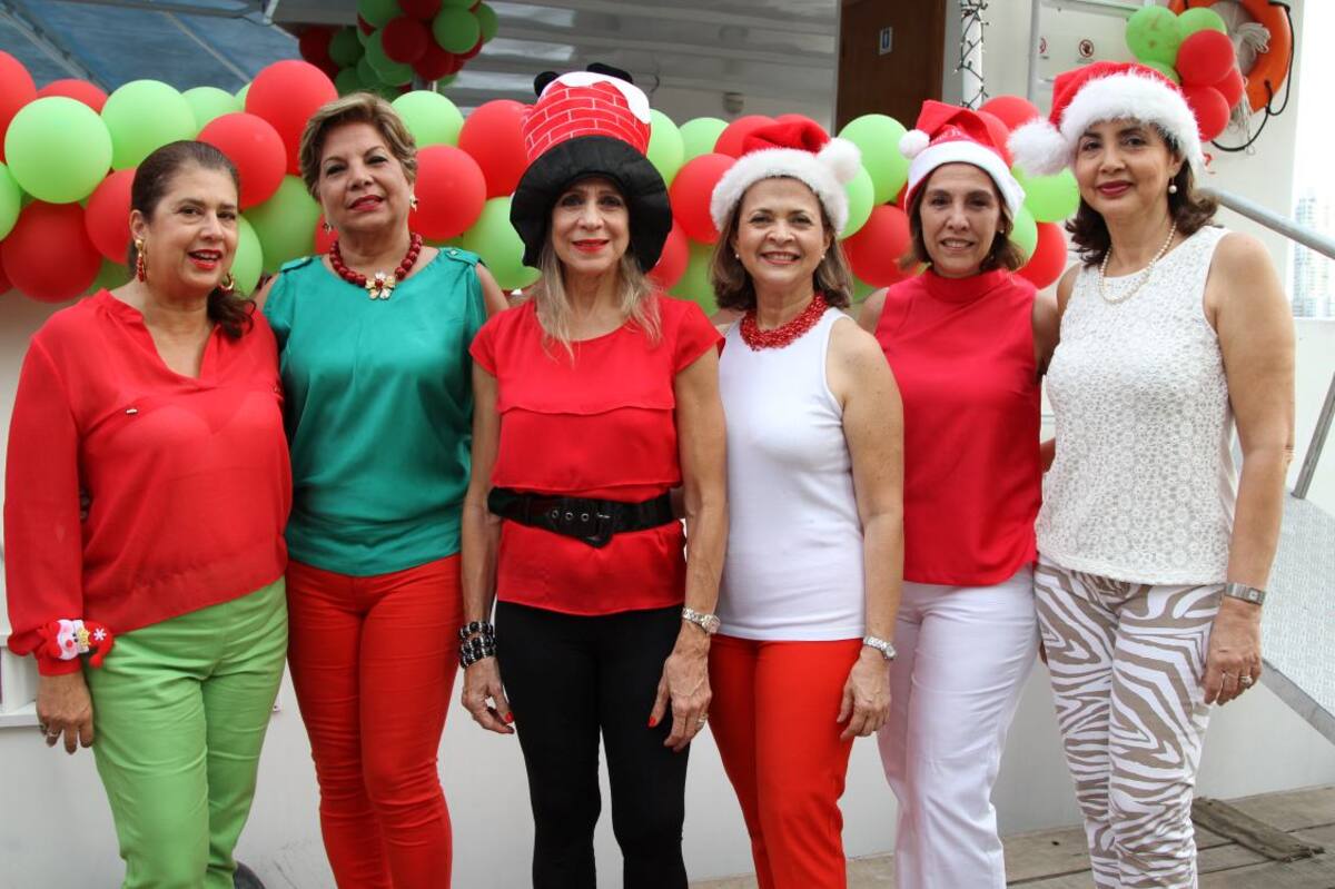 Gina Benedetti, Cecilia de Imbett, Marta Vélez, Ana Luz Porto, Beatriz Torres e Isolina Visbal.
