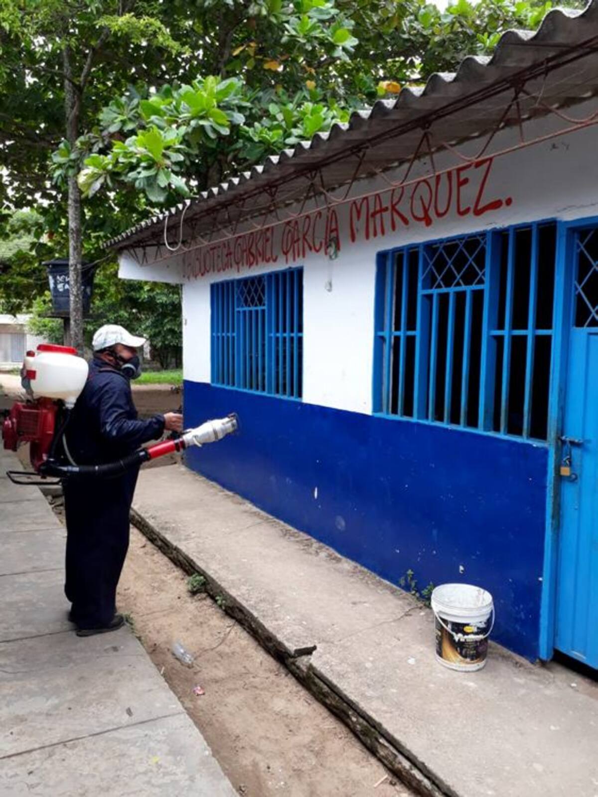 La Gobernación llegó a 1.091 casas en Simití. Cortesía
