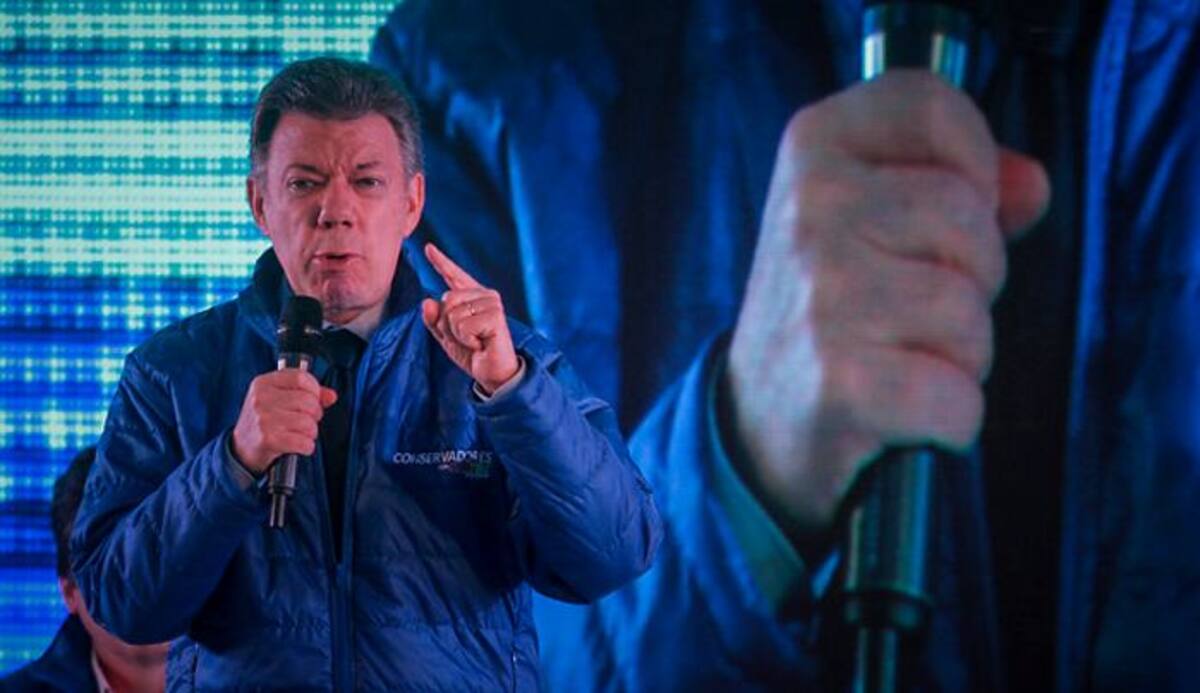 Juan Manuel Santos, presidente de la República. COLPRENSA