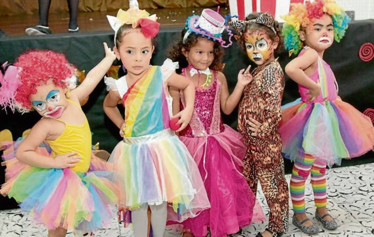 Sara Canchila, Martina Sepúlveda, Katlyana Alíes, Valery Aguilar e Isabella Leal Manjarrés. CORTESÍA
