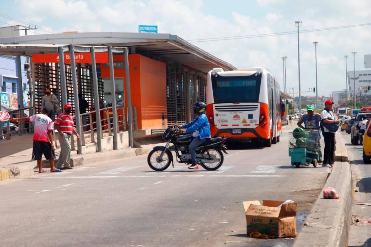 Conductores de Transcaribe denuncian riesgos en el solobús