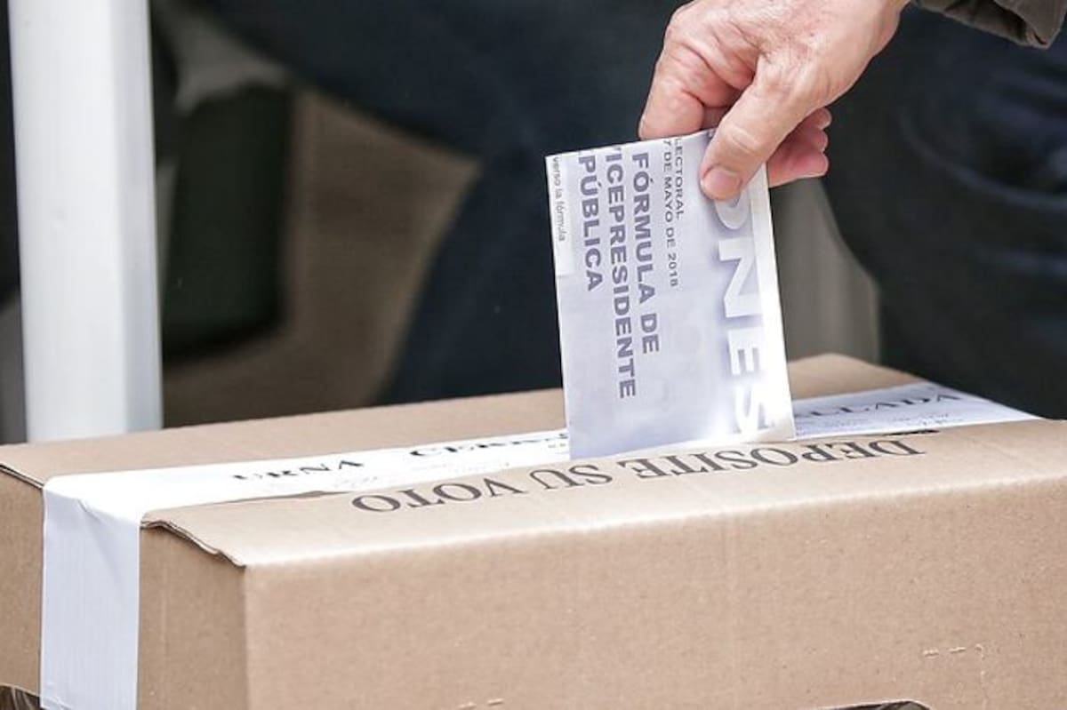Las autoridades electorales optaron por dejar el voto en blanco en el tarjetón, pese a que no es vinculante en términos de resultados. COLPRENSA.