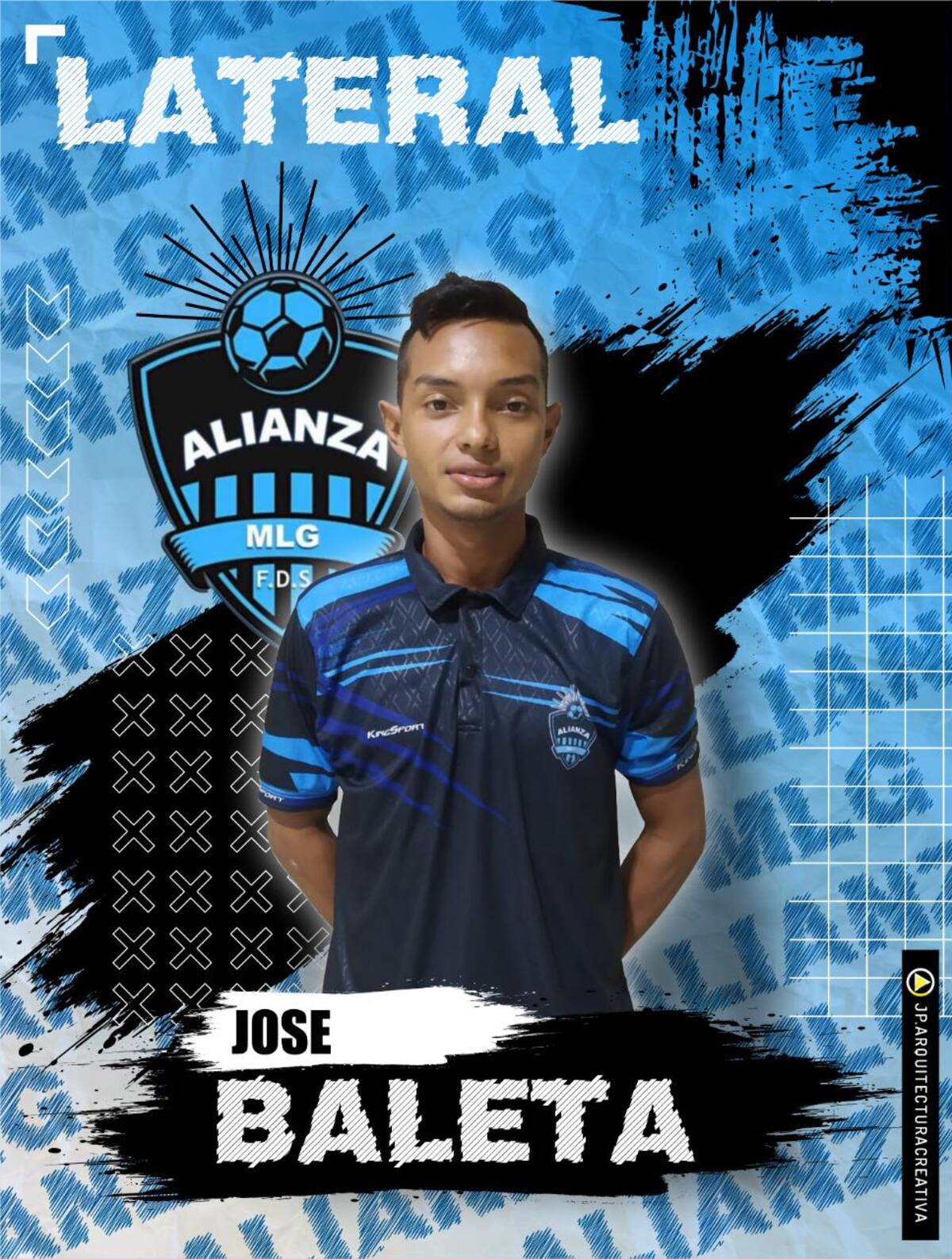 José Baleta, lateral de Alianza MLG.
