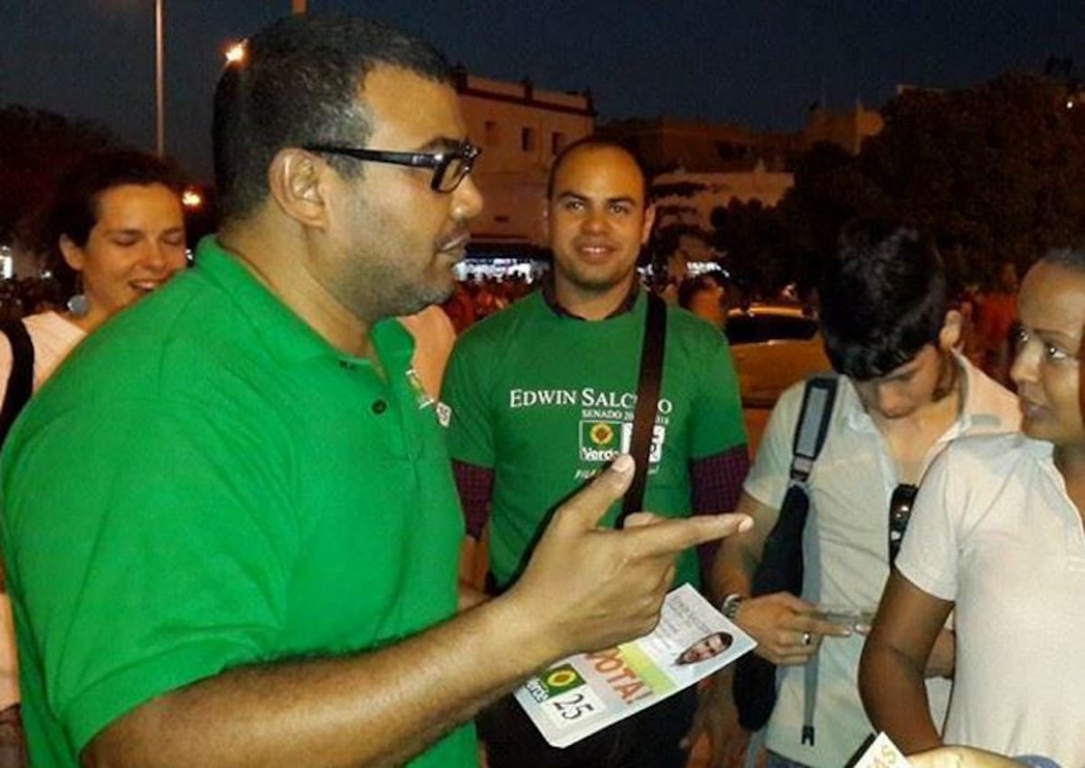 Edwin Salcedo Vásquez, candidato al Senado por la Alianza Verde. ARCHIVO EL UNIVERSAL