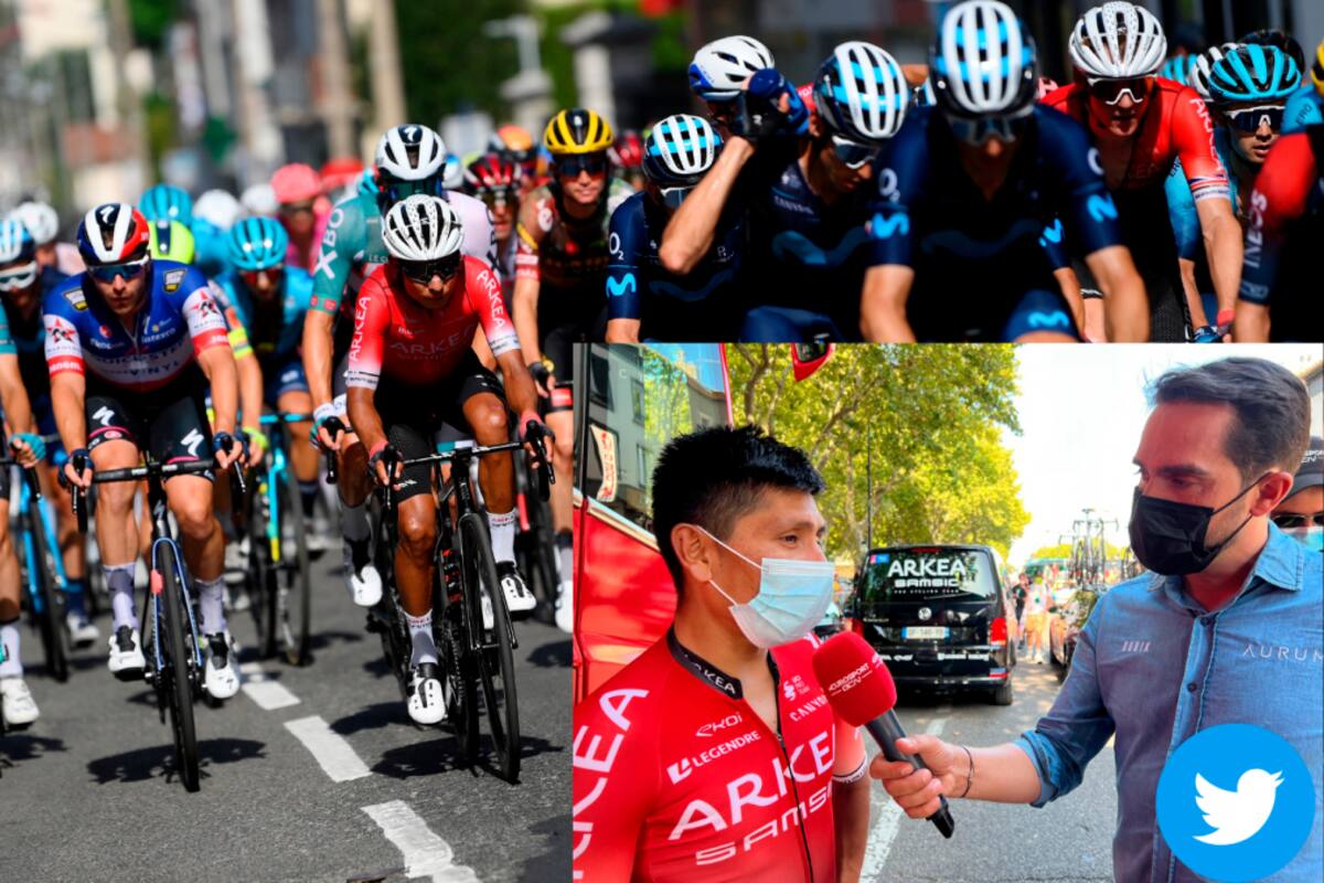 Las palabras de Nairo Quintana y las posiciones del Tour de Francia