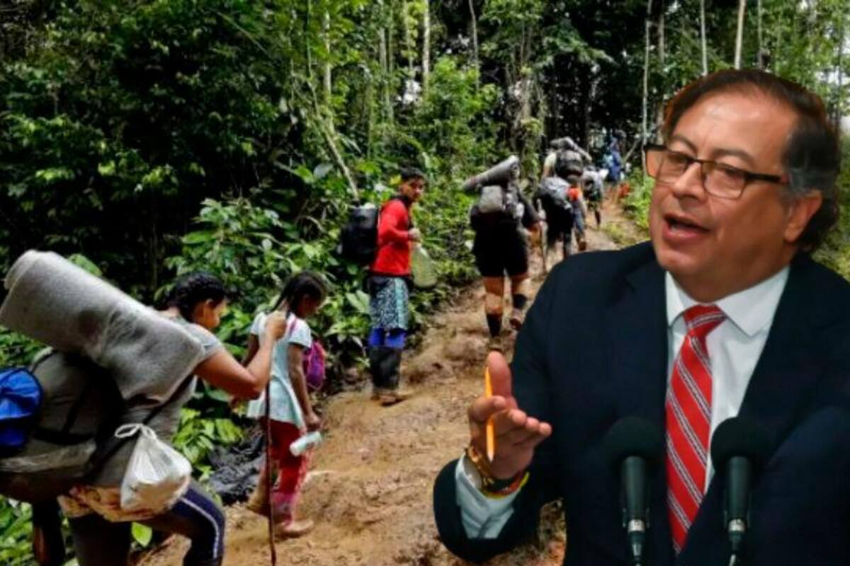 Petro lamenta muerte de niña de 6 años tras cruzar la selva del Darién