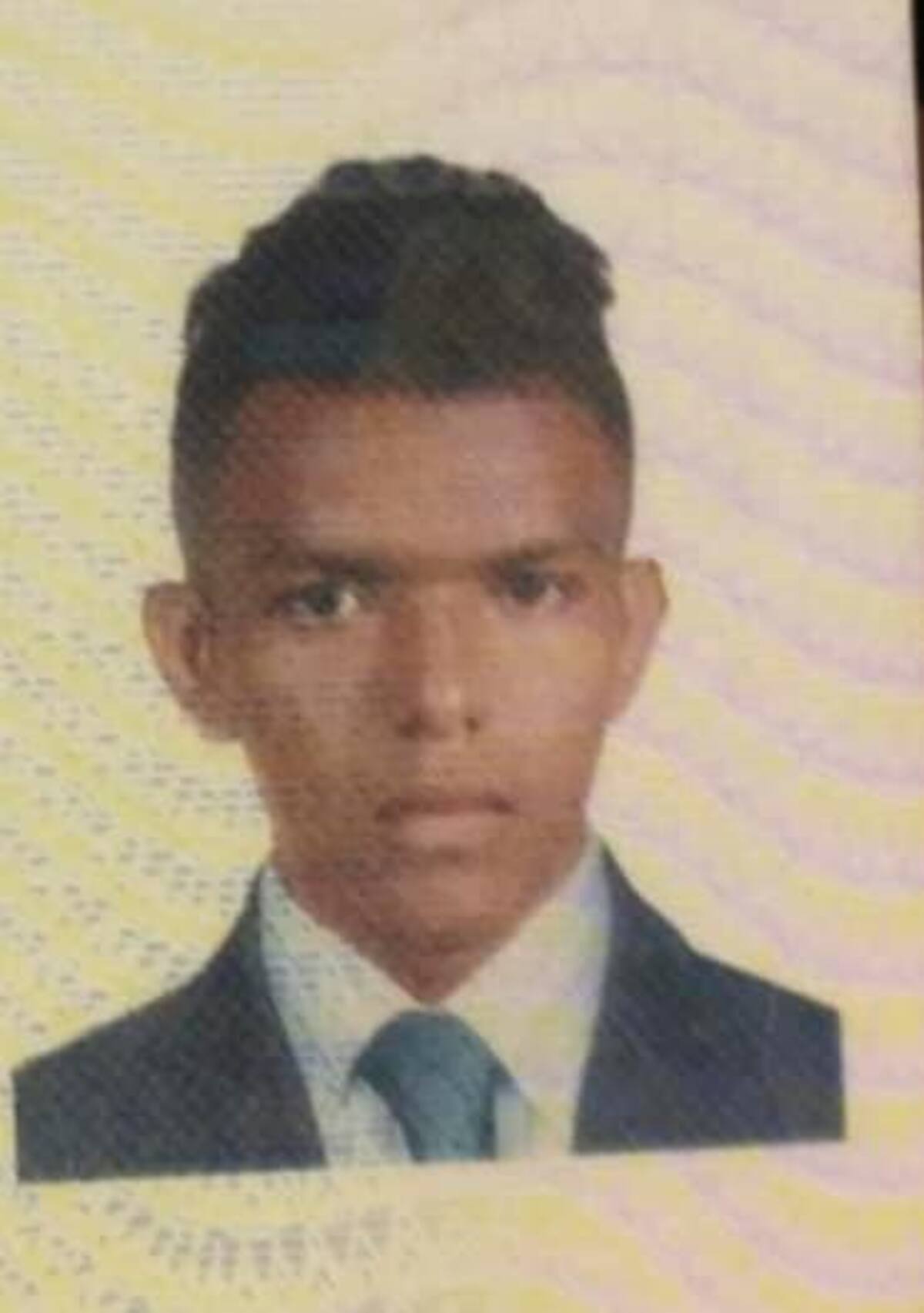 Aldair Yesith Simancas Julio tenía 23 años.