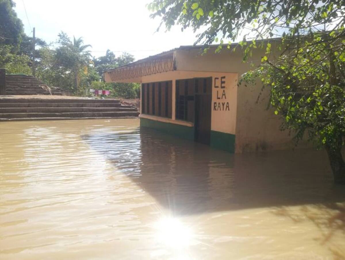 Inundaciones en corregimientos y veredas de San Jacinto del Cauca (sur de Bolívar). CORTESÍA