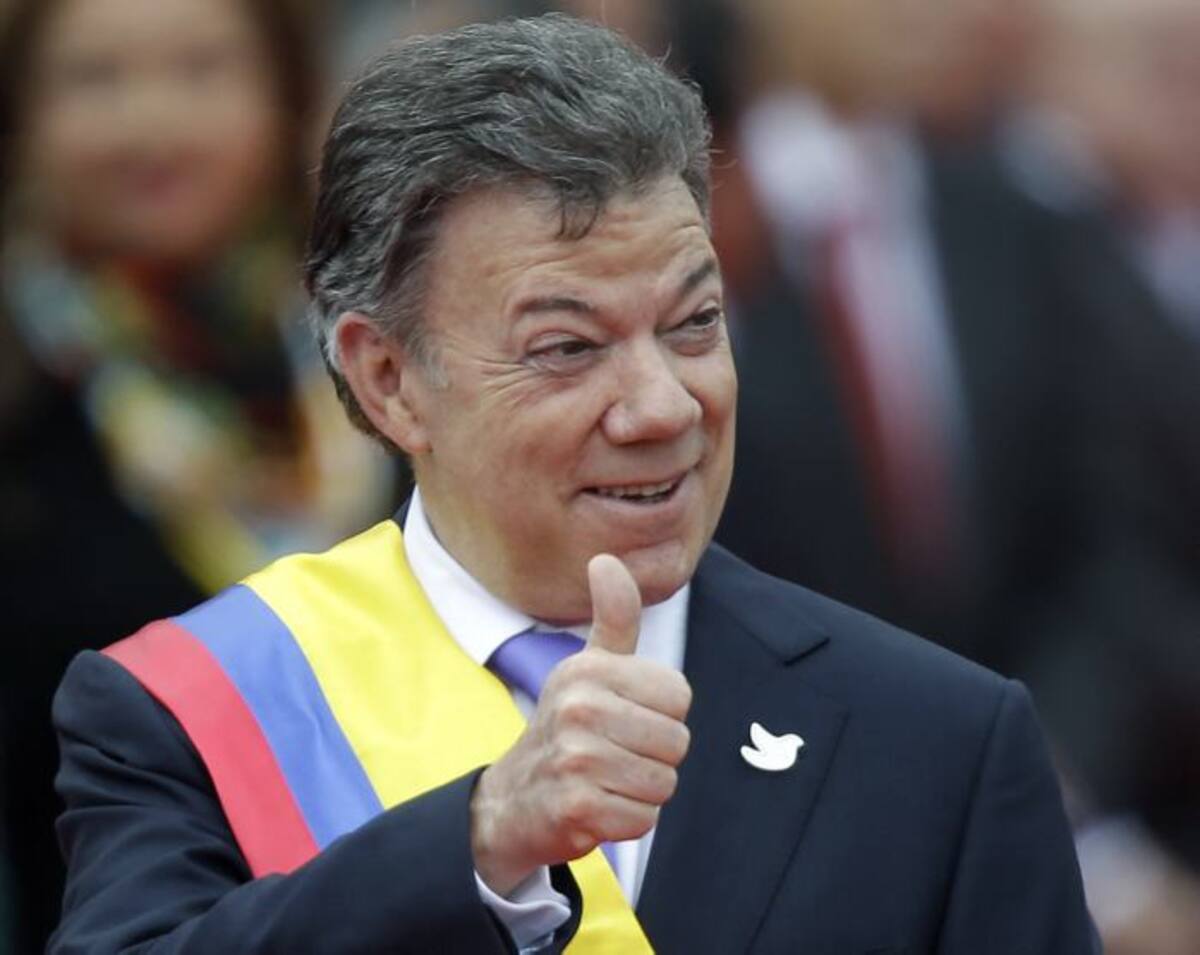 Juan Manuel Santos, Presidente de la República. Archivo