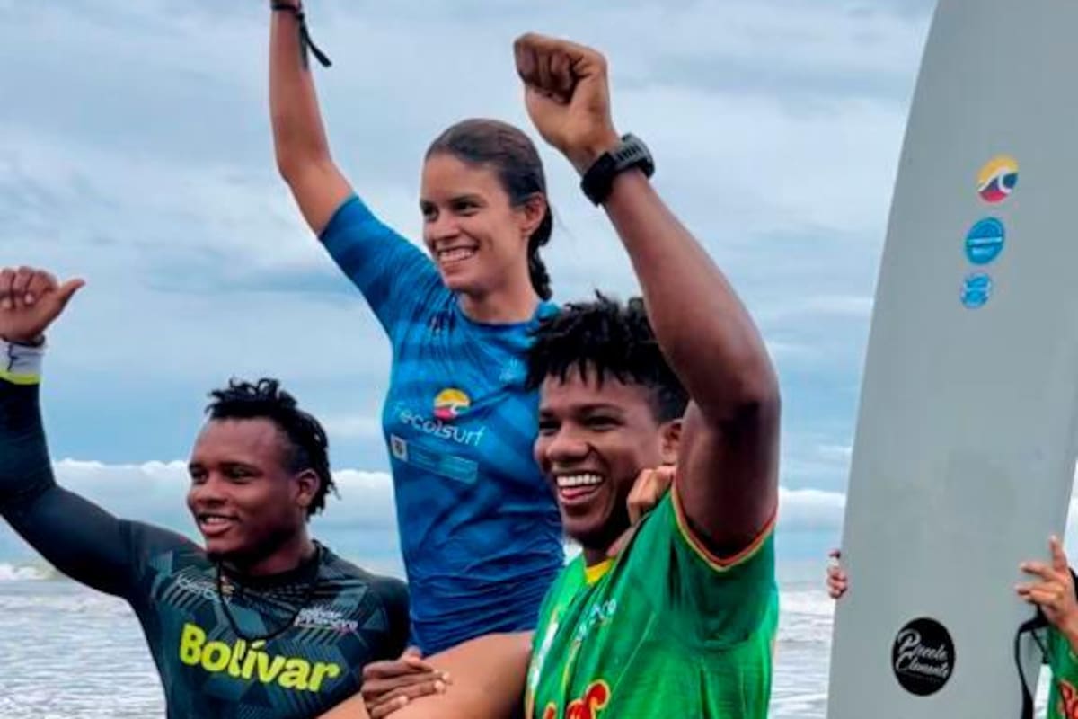 Juegos Nacionales: El surf de Bolívar y sus seis gritos de oro