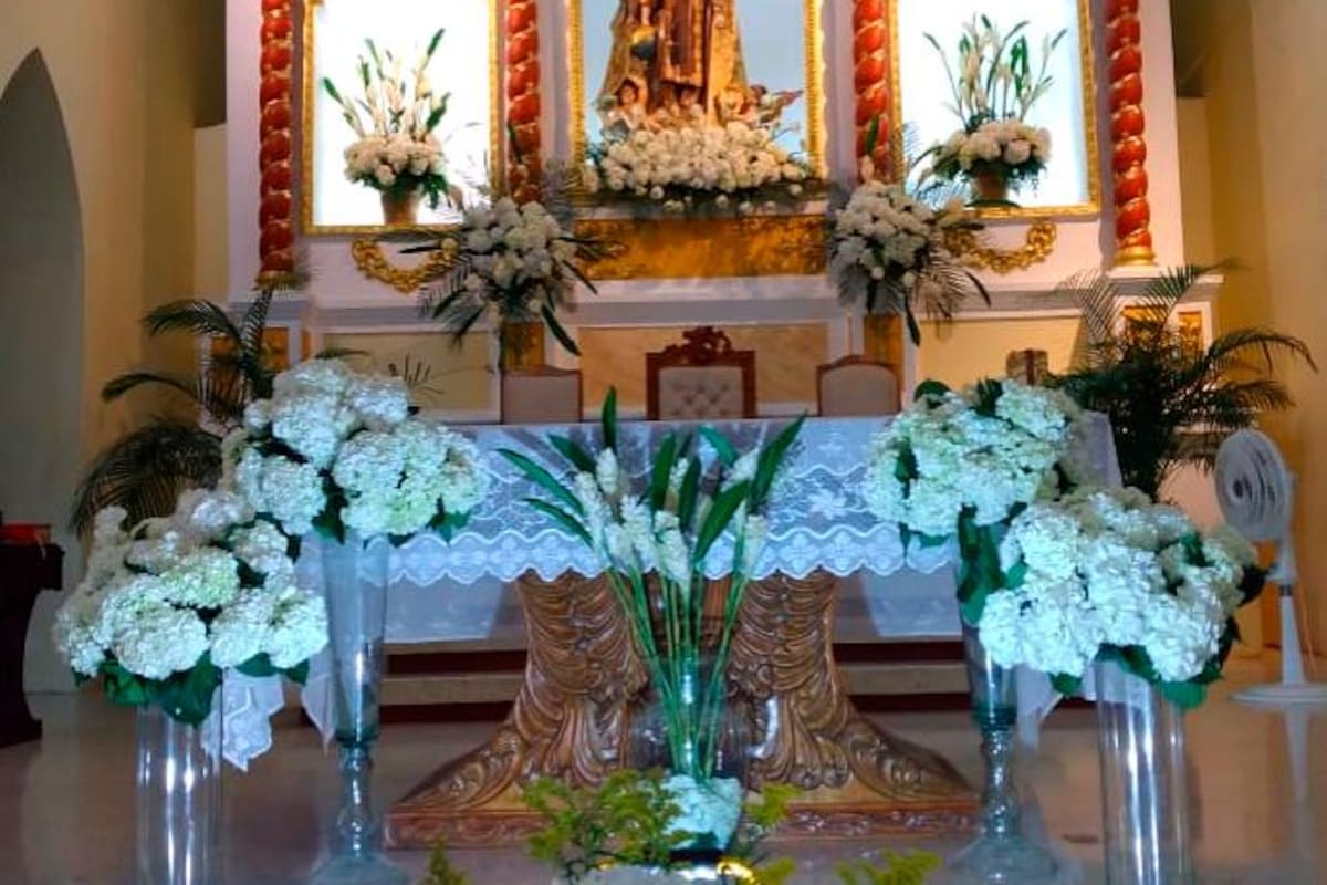 Cuatro días será expuesta la imagen de la Virgen en El Carmen de Bolívar