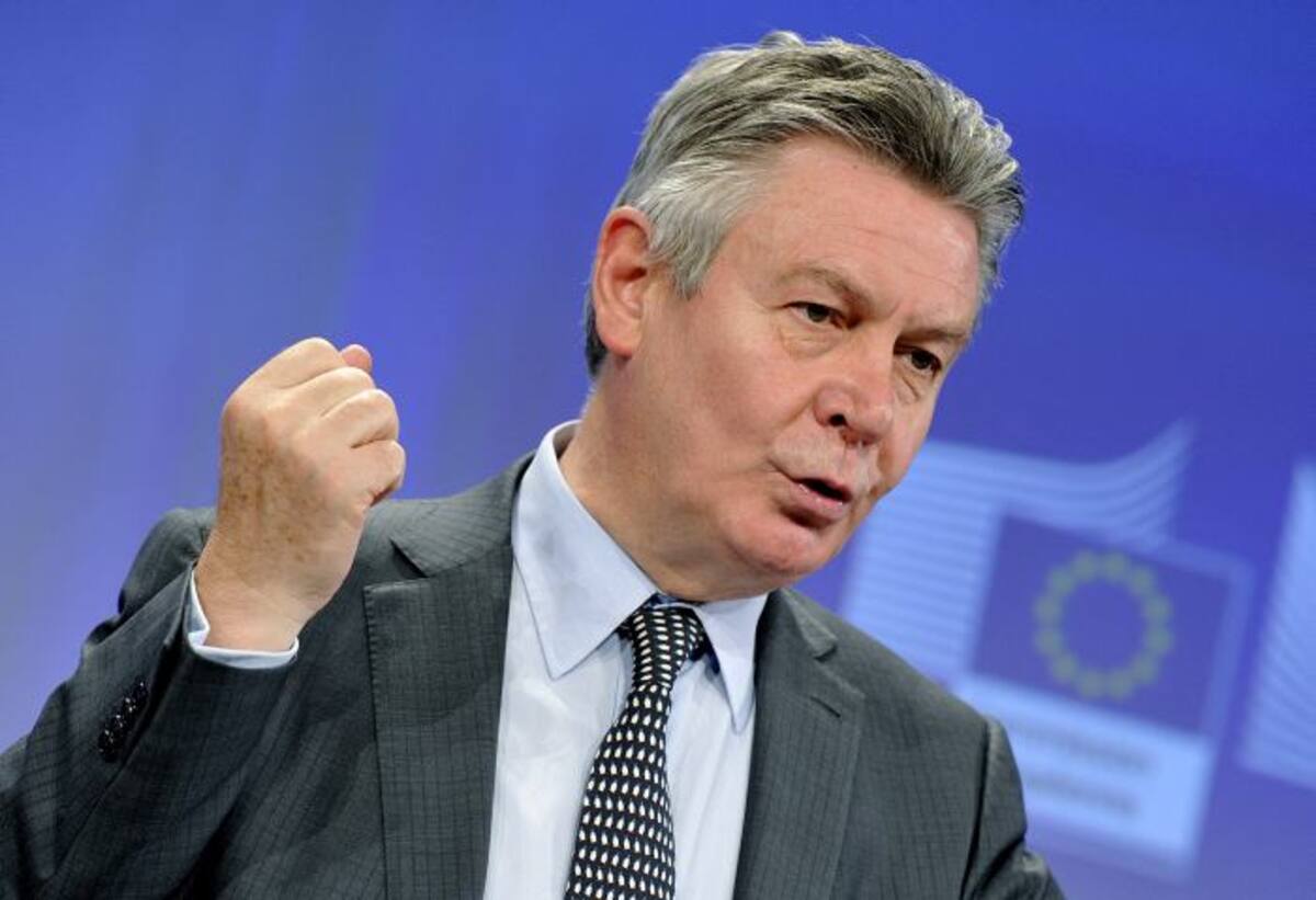 Karel de Gucht, comisario europeo de Comercio. AFP GEORGES GOBET