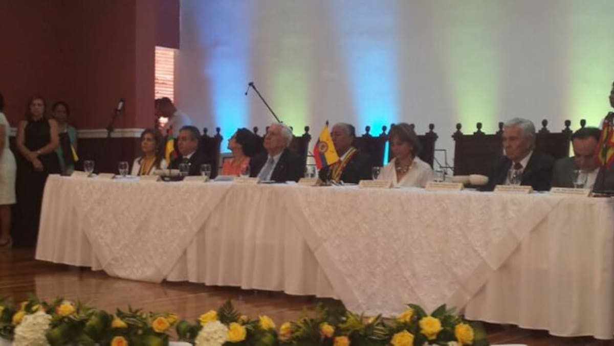 El acto de entrega se realizó en el paraninfo de la Universidad de Cartagena. EL UNIVERSAL